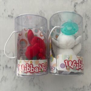 New! Set of 2 WuvbaNub Pacifiers